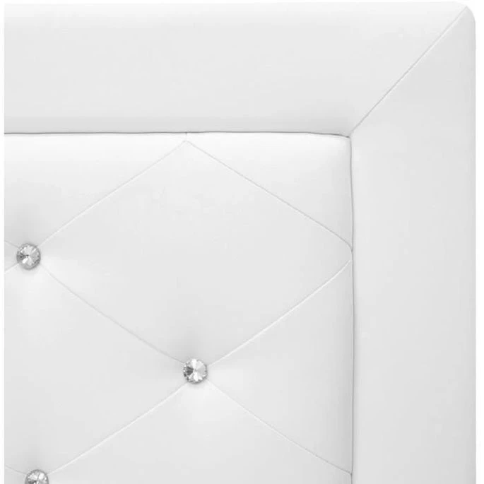 EDOUARD Lit Enfant Contemporain- Simili Blanc - Sommier Inclus - 90 X 190 Cm 7 EDOUARD Lit Enfant Contemporain- Simili Blanc - Sommier Inclus - 90 X 190 Cm – Image 5