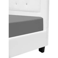 EDOUARD Lit Enfant Contemporain- Simili Blanc - Sommier Inclus - 90 X 190 Cm 13 EDOUARD Lit Enfant Contemporain- Simili Blanc - Sommier Inclus - 90 X 190 Cm -Repose Lit Soldes Boutique edouard lit enfant contemporain simili blanc sommier inclus 90 x 190 cm 3612408424851 1155283