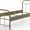Lit 90x200 Cm Métal Taupe Boston -Repose Lit Soldes Boutique lit 90x200 cm metal taupe boston 5420070220866 695484