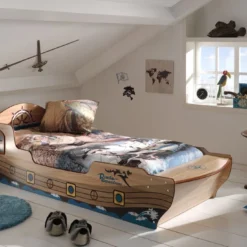 Lit Bateau Pirate 90x200 Cm Car Beds