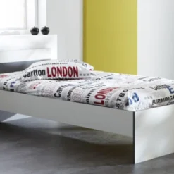 Lit Blanc Et Gris à Tiroirs Arthur -Repose Lit Soldes Boutique lit blanc et gris a tiroirs arthur 3397701955683 12385