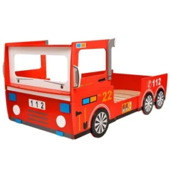 Repose Lit Soldes Boutique -Repose Lit Soldes Boutique lit camion de pompier pour enfants 200 x 90 cm rouge 8718475533283 605983