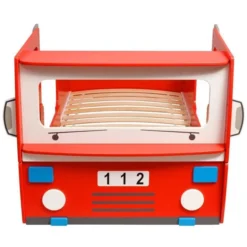 Lit Camion De Pompier Pour Enfants 200 X 90 Cm Rouge -Repose Lit Soldes Boutique lit camion de pompier pour enfants 200 x 90 cm rouge 8718475533283 605986