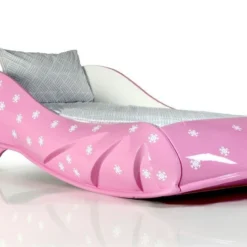 Lit Chaussure Pour Fille Rose 90x190 Cm