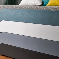 Lit Enfant 90x190 Cm Pin Massif Gris Lokka -Repose Lit Soldes Boutique lit enfant 90x190 cm pin massif gris lokka 3700429624227 654104