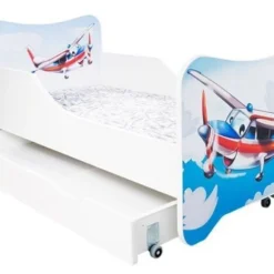 Lit Enfant à Tiroir Avion 80x160
