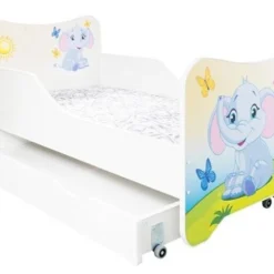 Lit Enfant à Tiroir éléphanteau 80x160