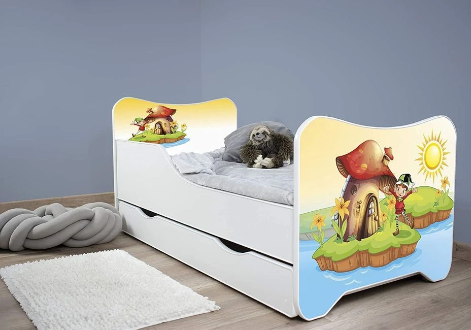 Lit Enfant à Tiroir Et Matelas 70x140 Cm Elf 10 Lit Enfant à Tiroir Et Matelas 70x140 Cm Elf – Image 8