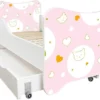 Lit Enfant à Tiroir Et Matelas 70x140 Cm Kitty -Repose Lit Soldes Boutique lit enfant a tiroir et matelas 70x140 cm kitty 5902533410132 569817