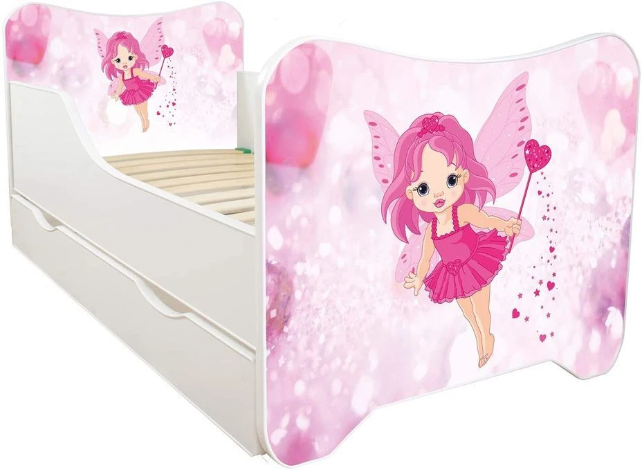 Lit Enfant à Tiroir Et Matelas 70x140 Cm Petite Fée 7 Lit Enfant à Tiroir Et Matelas 70x140 Cm Petite Fée – Image 5