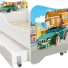 Lit Enfant à Tiroir Et Matelas 70x140 Cm Super Car 1 Lit Enfant à Tiroir Et Matelas 70x140 Cm Super Car -Repose Lit Soldes Boutique lit enfant a tiroir super car melamine muticolore 70x140 cm 5902533410187 569681