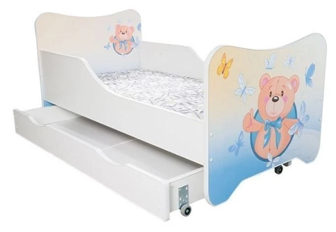 Lit Enfant à Tiroir Teddy Bear 80x160 3 Lit Enfant à Tiroir Teddy Bear 80x160