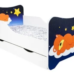 Lit Enfant à Tiroir Teddy Dort 80x160 -Repose Lit Soldes Boutique lit enfant a tiroir teddy dort 80x160 278401