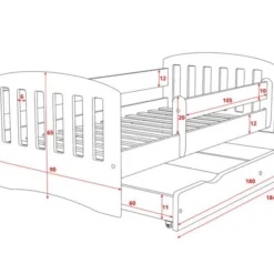 Lit Enfant Avec Barrière De Sécurité Amovible Bleu Klaky 15 Lit Enfant Avec Barrière De Sécurité Amovible Bleu Klaky -Repose Lit Soldes Boutique lit enfant avec barriere de securite amovible rose klaky 3666722173940 1223779