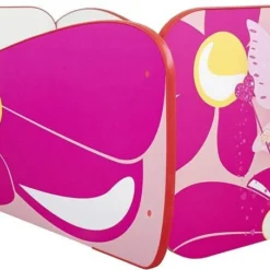 Lit Enfant Avec Matelas Fleurs Papillon 70x140 Cm