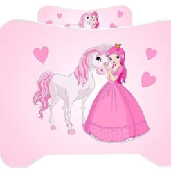 Lit Enfant Avec Matelas Princesse Et Cheval 70x140 Cm 11 Lit Enfant Avec Matelas Princesse Et Cheval 70x140 Cm -Repose Lit Soldes Boutique lit enfant avec matelas princesse et cheval 70x140 cm 5902533410644 569380