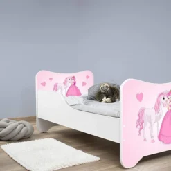 Lit Enfant Avec Matelas Princesse Et Cheval 70x140 Cm 12 Lit Enfant Avec Matelas Princesse Et Cheval 70x140 Cm -Repose Lit Soldes Boutique lit enfant avec matelas princesse et cheval 70x140 cm 5902533410644 569381