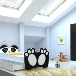 Lit Enfant Avec Motif Petit Panda 70x140 Ou 80x160 Cm - Matelas Inclus - Tiroir De Rangement -Repose Lit Soldes Boutique lit enfant avec motif petit panda 70x140 ou 80x160 cm matelas inclus tiroir de rangement 3666722947237 1511623