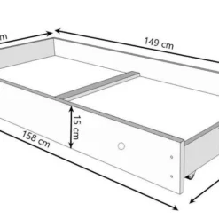 Lit Enfant Avec Motif Petit Panda 70x140 Ou 80x160 Cm - Matelas Inclus - Tiroir De Rangement -Repose Lit Soldes Boutique lit enfant avec motif petit panda 70x140 ou 80x160 cm matelas inclus tiroir de rangement 3666722947237 1511626