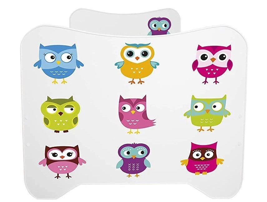 Lit Enfant Avec Sommier Et Matelas Chouettes 70x140 Cm 6 Lit Enfant Avec Sommier Et Matelas Chouettes 70x140 Cm – Image 4