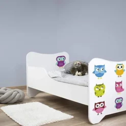 Lit Enfant Avec Sommier Et Matelas Chouettes 70x140 Cm 12 Lit Enfant Avec Sommier Et Matelas Chouettes 70x140 Cm -Repose Lit Soldes Boutique lit enfant avec sommier et matelas chouettes 70x140 cm 5902533410835 569375