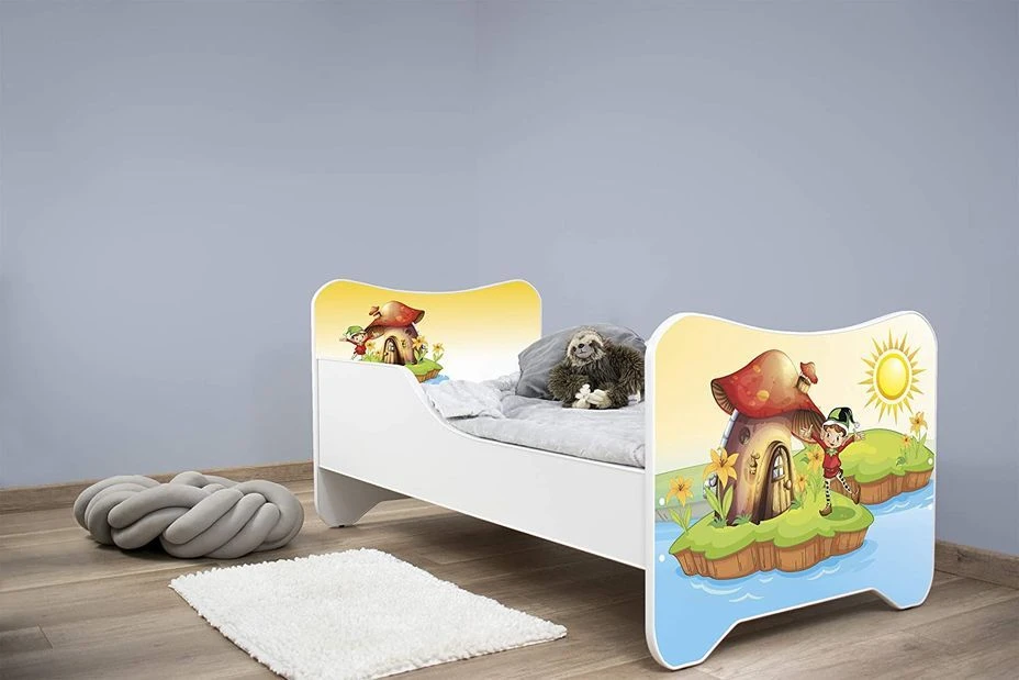 Lit Enfant Avec Sommier Et Matelas Elf 70x140 Cm 7 Lit Enfant Avec Sommier Et Matelas Elf 70x140 Cm – Image 5