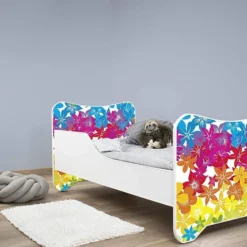 Lit Enfant Avec Sommier Et Matelas Fleurs 70x140 Cm 13 Lit Enfant Avec Sommier Et Matelas Fleurs 70x140 Cm -Repose Lit Soldes Boutique lit enfant avec sommier et matelas fleurs 70x140 cm 5902533410828 569314