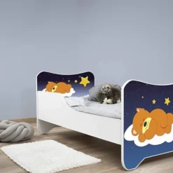Lit Enfant Avec Sommier Et Matelas Teddy Dort 70x140 Cm -Repose Lit Soldes Boutique lit enfant avec sommier et matelas teddy dort 70x140 cm 5902533410781 569460