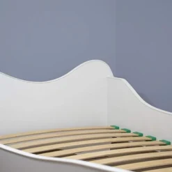 Lit Enfant Blanc Et Bleu 70x140 Cm Avec Sommier Et Matelas Shoopy -Repose Lit Soldes Boutique lit enfant blanc et bleu 70x140 cm avec sommier et matelas shoopy 5902533412006 569505