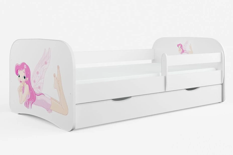 Lit Enfant Blanc Petite Fée Avec Sommiers Et Barrière De Sécurité Amovible Drimy 3 Lit Enfant Blanc Petite Fée Avec Sommiers Et Barrière De Sécurité Amovible Drimy