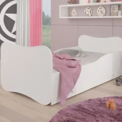 Lit Enfant Bois Blanc à Tiroirs 70x140 Ou 80x160 Cm - Sommier Et Matelas Inclus - Ondula -Repose Lit Soldes Boutique lit enfant bois blanc a tiroirs 70x140 ou 80x160 cm sommier et matelas inclus ondula 3666722947022 1512594