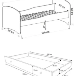Lit Enfant Bois Blanc à Tiroirs Avec Imprimé Voiture Cars 70x140 Ou 80x160 Cm - Sommier Et Matelas Inclus - Ondula 20 Lit Enfant Bois Blanc à Tiroirs Avec Imprimé Voiture Cars 70x140 Ou 80x160 Cm - Sommier Et Matelas Inclus - Ondula -Repose Lit Soldes Boutique lit enfant bois blanc a tiroirs avec imprime voiture de course rouge 70x140 ou 80x160 cm sommier et matelas inclus ondula 3666722947343 1512867