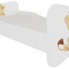 Lit Enfant Bois Blanc Imprimé Petit Roi Lion 70x140 Ou 80x160 Cm - Sommier Et Matelas Inclus - Ondula -Repose Lit Soldes Boutique lit enfant bois blanc imprime petit roi lion 70x140 ou 80x160 cm sommier et matelas inclus ondula 3666722955898 1512513