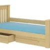 Lit Enfant Bois Pin Naturel 90x200 Cm Avec 2 Tiroirs De Rangement Rallye -Repose Lit Soldes Boutique lit enfant bois pin naturel 90x200 cm avec 2 tiroirs de rangement rallye 3666722947145 1509125