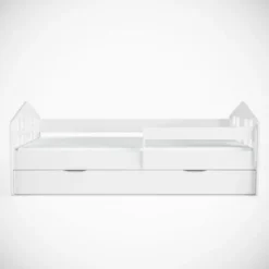 Lit Enfant En Forme De Maison Blanche Beno -Repose Lit Soldes Boutique lit enfant en forme de maison blanche beno 3666722175098 1223583