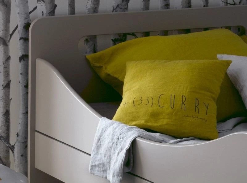 Lit Enfant évolutif 90x140/190 Cm Bois Beige Féroé 6 Lit Enfant évolutif 90x140/190 Cm Bois Beige Féroé – Image 4