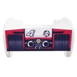 Lit Enfant F1 4 Speed Rouge 80x160 Cm - Sommier Et Matelas Inclus -Repose Lit Soldes Boutique lit enfant f1 4 speed rouge 80x160 cm sommier et matelas inclus 5902533410385 391756