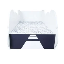 Lit Enfant Moto Bois Mélaminé Rouge Et Bleu 70x140 Cm -Repose Lit Soldes Boutique lit enfant moto bois melamine rouge et bleu 70x140 cm 9771506326345 276039