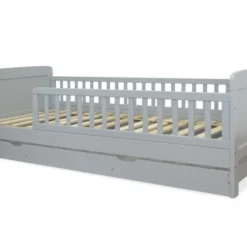 Lit Enfant Pin Massif Gris Ponty 90x200 Cm -Repose Lit Soldes Boutique lit enfant pin massif gris ponty 90x200 cm 3327480044773 355792