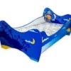 Lit Enfant Pirate Bleu 70x140 Cm - Sommier Et Matelas Inclus