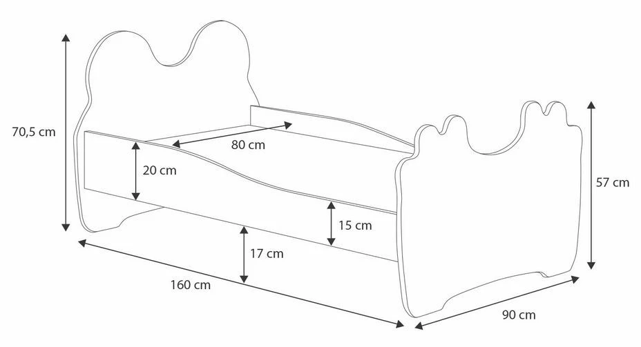 Lit Enfant Rose Avec Motif Petit Chat Rose 70x140 Ou 80x160 Cm - Matelas Inclus - Tiroir De Rangement 10 Lit Enfant Rose Avec Motif Petit Chat Rose 70x140 Ou 80x160 Cm - Matelas Inclus - Tiroir De Rangement – Image 8