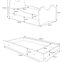Lit Enfant Rose Avec Motif Petit Chat Rose 70x140 Ou 80x160 Cm - Matelas Inclus - Tiroir De Rangement 31 Lit Enfant Rose Avec Motif Petit Chat Rose 70x140 Ou 80x160 Cm - Matelas Inclus - Tiroir De Rangement -Repose Lit Soldes Boutique lit enfant rose avec motif petit chat rose 70x140 ou 80x160 cm matelas inclus tiroir de rangement 3666722947275 1511619