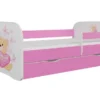 Lit Enfant Rose Papillons Avec Sommiers Et Barrière De Sécurité Amovible Drimy 1 Lit Enfant Rose Papillons Avec Sommiers Et Barrière De Sécurité Amovible Drimy -Repose Lit Soldes Boutique lit enfant rose papillons avec sommiers et barriere de securite amovible drimy 3666722163323 1235510