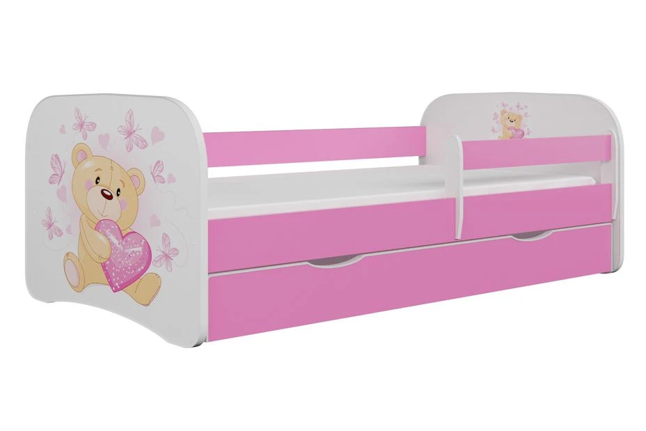 Lit Enfant Rose Papillons Avec Sommiers Et Barrière De Sécurité Amovible Drimy 3 Lit Enfant Rose Papillons Avec Sommiers Et Barrière De Sécurité Amovible Drimy