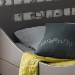 Lit évolutif Avec Tiroir 90x140/190 Cm Bois Taupe Féroé -Repose Lit Soldes Boutique lit evolutif gigogne 90x140 190 cm bois taupe feroe 655751