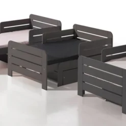 Lit évolutif Pin Massif Taupe Jumper Scandinavian Pine -Repose Lit Soldes Boutique lit evolutif pin massif taupe jumper scandinavian pine 269170