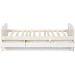 Lit Gigogne 4 Tiroirs Pin Massif Blanc Cezar 90x190 Cm -Repose Lit Soldes Boutique lit gigogne 4 tiroirs pin massif blanc larsen 90x190 cm 3248114150038 413798