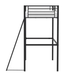 Lit Mezzanine 90 X 190 Cm En Métal Noir Elio 10 Lit Mezzanine 90 X 190 Cm En Métal Noir Elio -Repose Lit Soldes Boutique lit mezzanine 90 x 190 cm en metal noir elio 3612400210773 487214