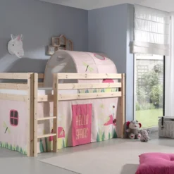 Lit Mezzanine 90x200 Cm Avec Tente Et Tunnel Printemps Pin Massif Clair Pino 9 Lit Mezzanine 90x200 Cm Avec Tente Et Tunnel Printemps Pin Massif Clair Pino -Repose Lit Soldes Boutique lit mezzanine 90x200 cm avec tente et tunnel printemps pin massif clair pino 5420070227728 270488