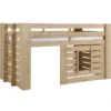 Lit Mezzanine 90x200 Cm Bois Clair Olivier -Repose Lit Soldes Boutique lit mezzanine 90x200 cm bois clair olivier 5420070238137 733460